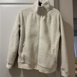 Athleta Sherpa Full Zip Jacket